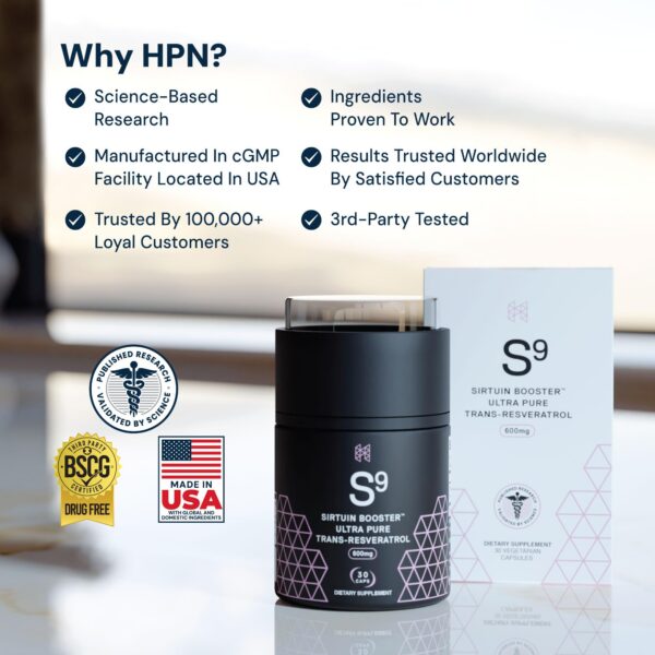 Version 1.0.0 Conjunto de productos HPN SIRTUIN