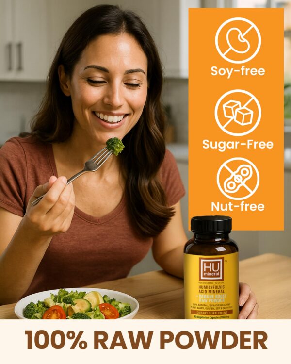 Vista superior del frasco HUmineral