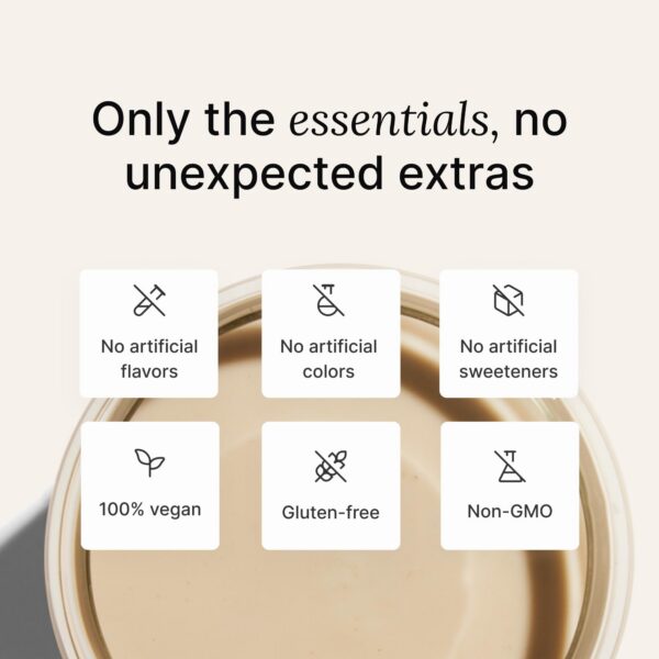 Logos sin gluten y vegano en empaque