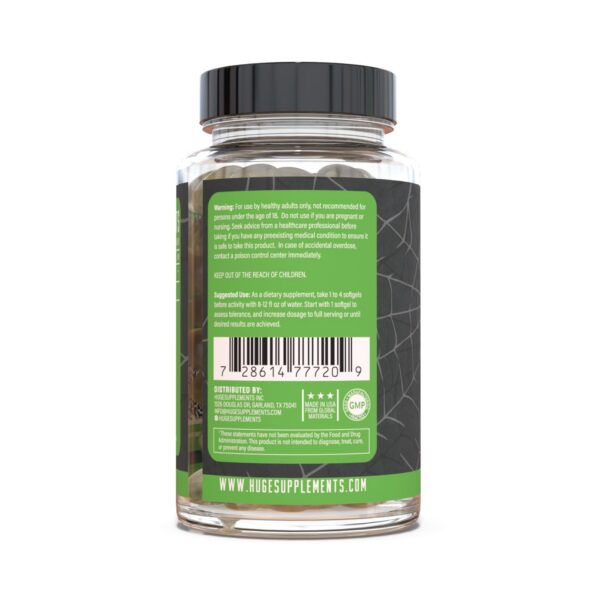 Detalle de la etiqueta nutricional