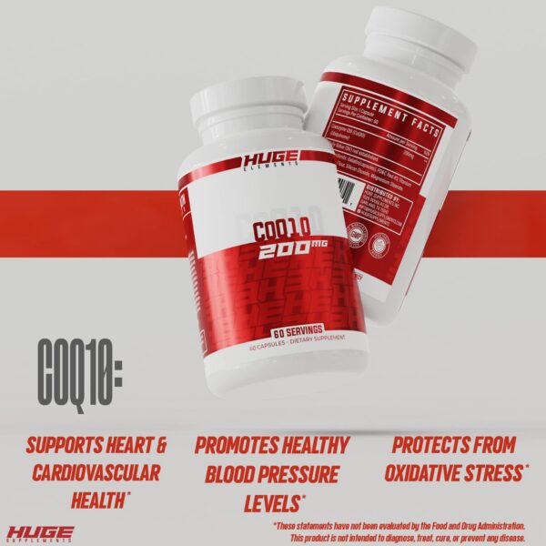 Version 1.0.0 Detalle de etiqueta Huge Supplements CoQ10