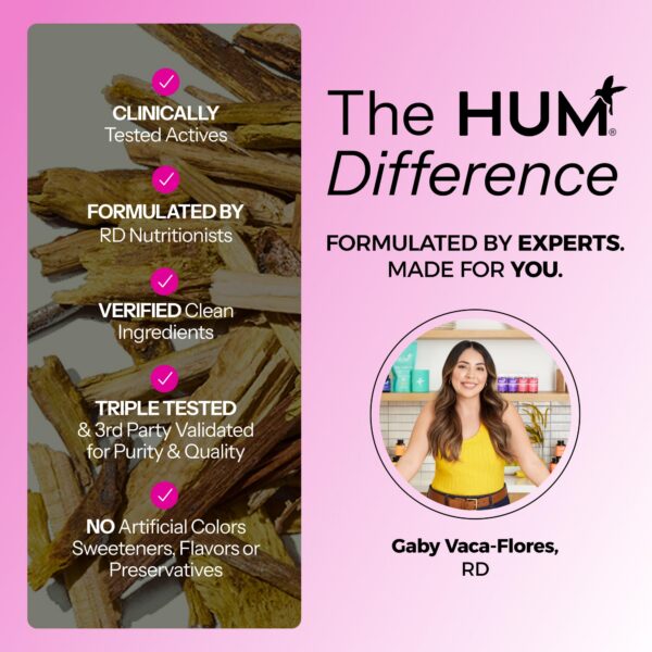 Frasco suplemento HUM Best of Berberine para salud digestiva