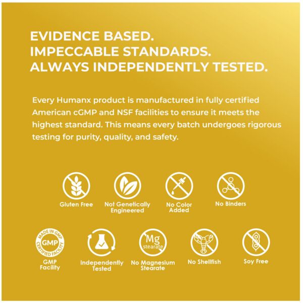 Version 1.0.0 HUMANX lactoferrina 500 mg cápsulas en blister