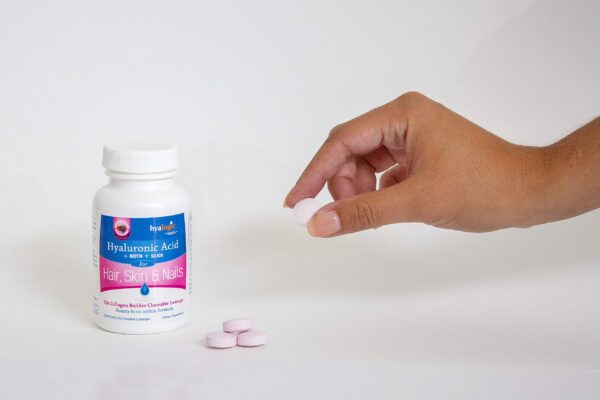 Frasco con tapa y etiqueta visible