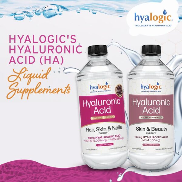Lista de ingredientes de Hyalogic hyaluronic acid líquido