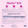 Sabor frambuesa del suplemento FilmTec B12