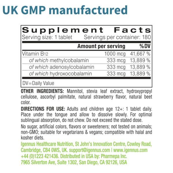 Version 1.0.0 Conjunto Igennus B12 y Ashwagandha