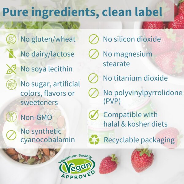 Version 1.0.0 Etiqueta con ingredientes de Igennus B12