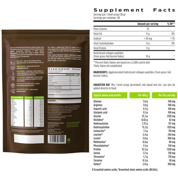 Version 1.0.0 Goma de colágeno Igennus detalles