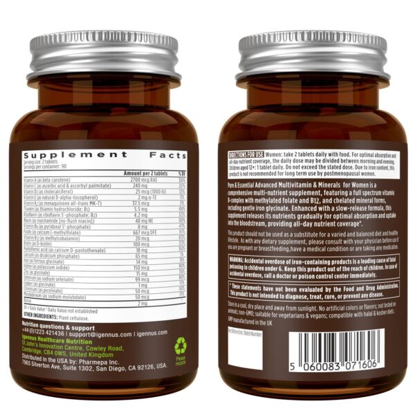 Igennus etiqueta GMP fabricación