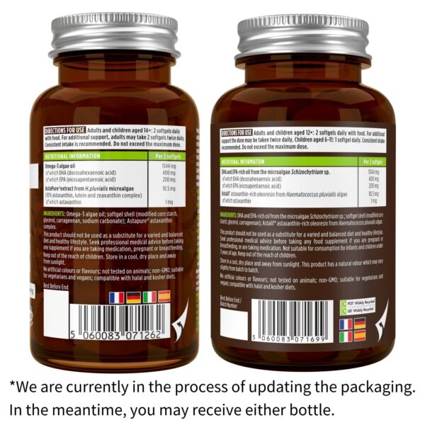 Version 1.0.0 Cierre y etiqueta del frasco Igennus