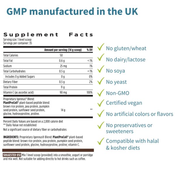 Version 1.0.0 Frasco con etiqueta sin OMG