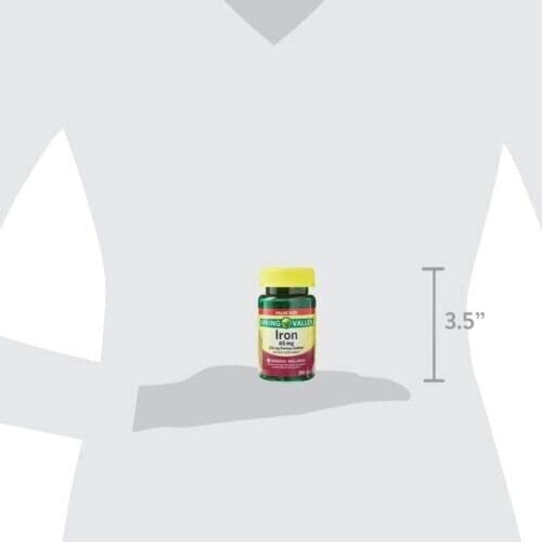 Composición de hierro 65 mg