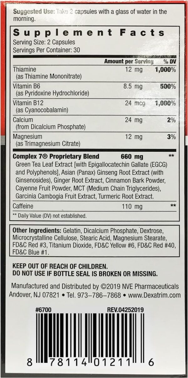 Packs de Dexatrim Max Complex-7