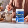 Etiqueta y sellos de calidad de Collagen PM
