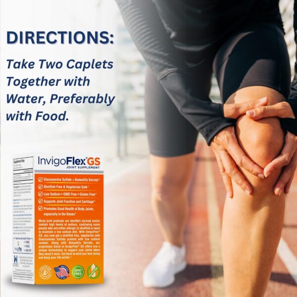 Imagen de cápsulas de INVIGOFLEX GS glucosamina premium