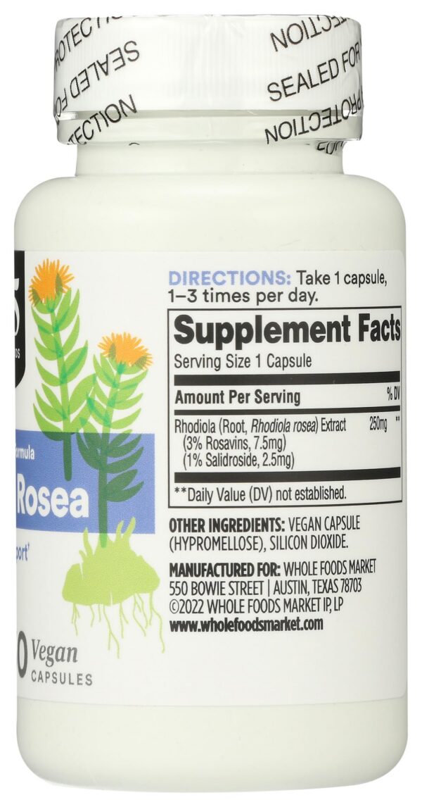 Imagen complementaria Rhodiola 365 Whole Foods Market