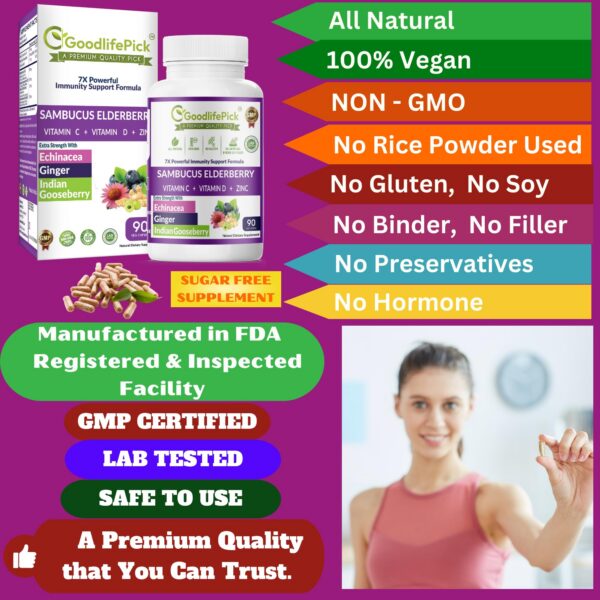 GoodlifePick paquete cápsulas suplemento de salud e inmunidad