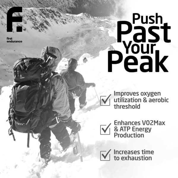 Imagen lateral frasco FIRST ENDURANCE OptygenHP