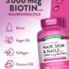 Imagen lateral Nature's Truth suplemento para uñas piel y cabello