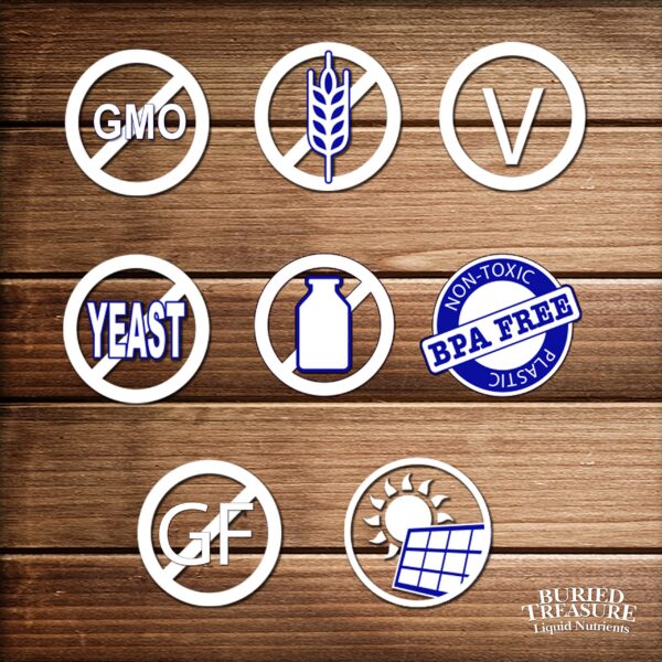 Imagen promoción clorofila líquida Buried Treasure 32 oz