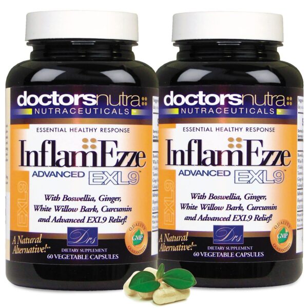 Imagen trasera y tabla nutricional InflamEzze