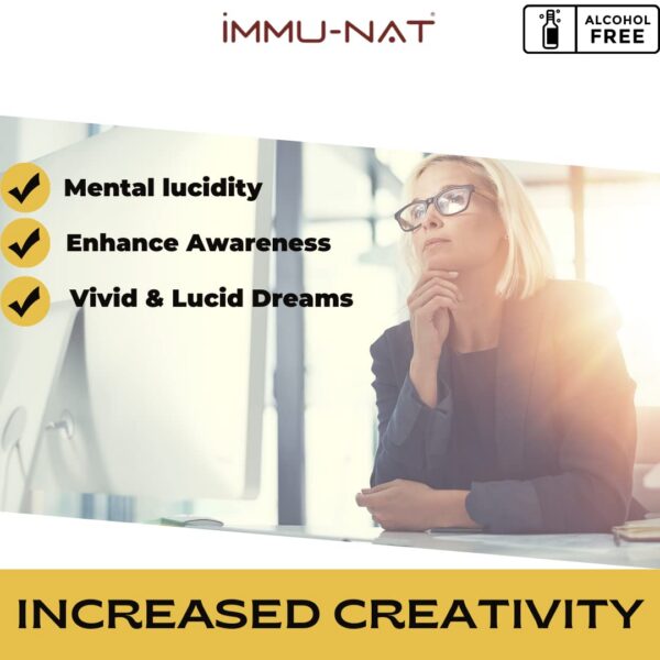 Botella de oro coloidal 24K vista lateral