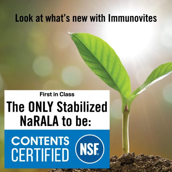 Frasco y caja de IMMUNOVITES