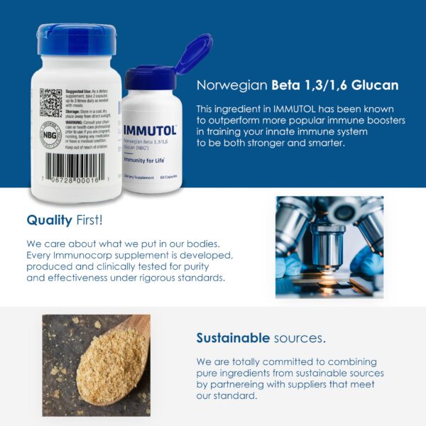 Frente de la caja Immutol