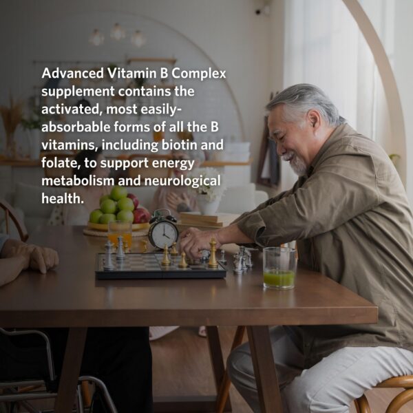 Incluso caja Cooper Complete Advanced B Complex suplemento para nervios