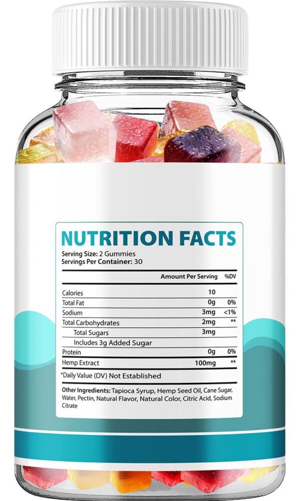 Frasco de gomitas Tetra Bliss