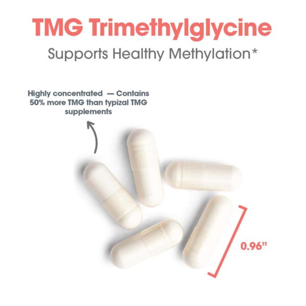 Version 1.0.0 Información nutricional TMG Trimethylglycina Allergy Research