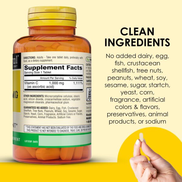 Información Mason Natural vitamina C