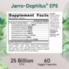 Información nutricional Jarrow Formulas Jarro-Dophilus