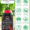 Información nutricional de krill oil en etiqueta