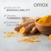 Información nutricional Omax HydroCurc curcumina