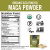 Información nutricional polvo maca Viva Naturals