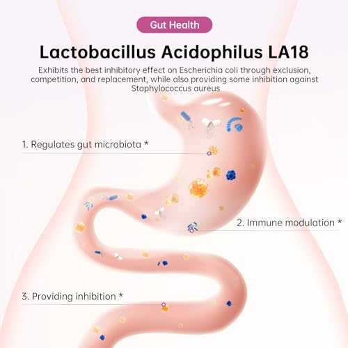 Información nutricional de probióticos femeninos DrBioCare