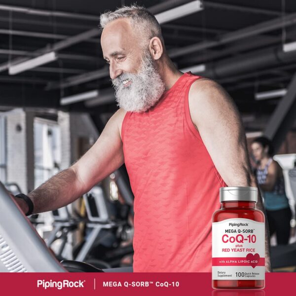 Ingrediente y etiqueta CoQ10 arroz levadura roja