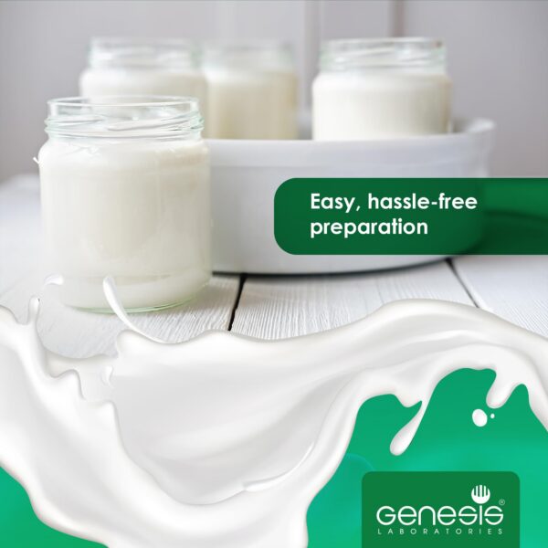 Ingrediente natural para hacer yogur búlgaro probiótico