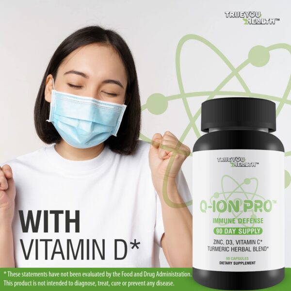 Ingrediente natural vitamina D3 en Q-Ion Pro suplemento