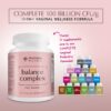 Ingredientes Balance Complex 17 en 1 probióticos femeninos