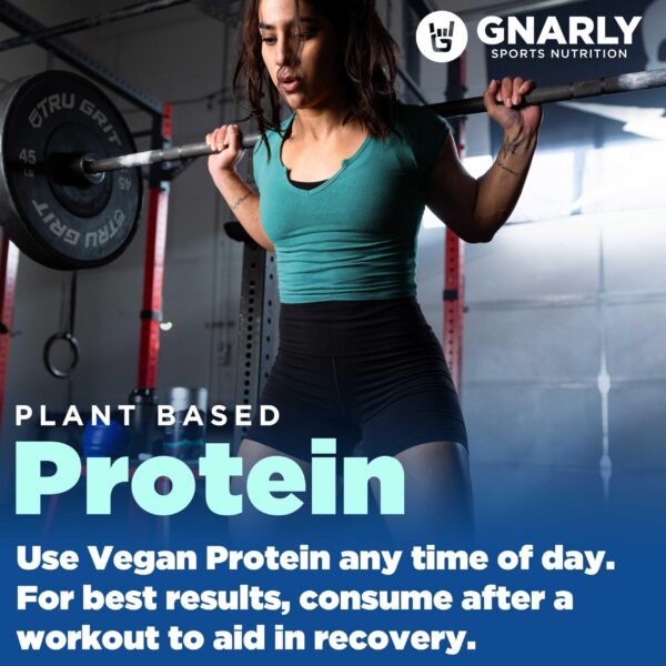 Ingredientes y beneficios proteína vegana GNarly Nutrition