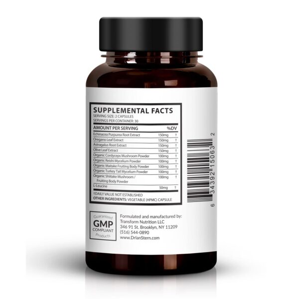 Ingredientes BIO-ESSENTIALS Resilient cápsulas naturales