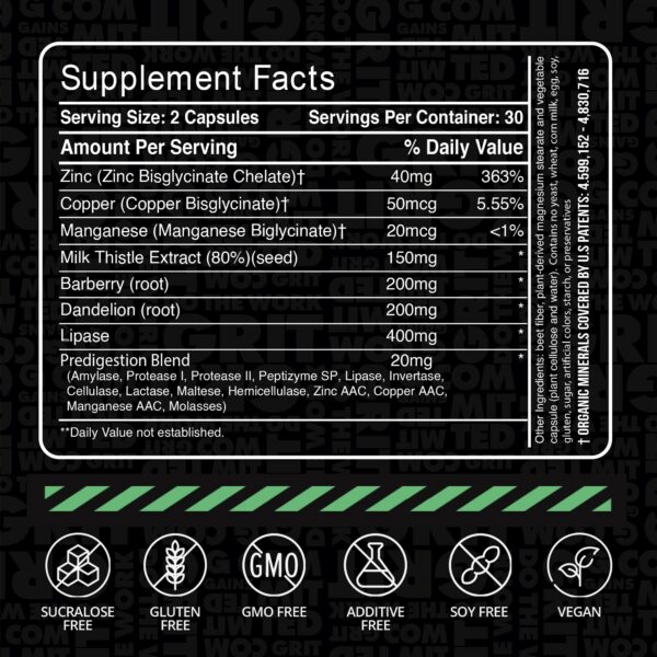 Ingredientes cardo mariano diente de león en fórmula Liv Clean