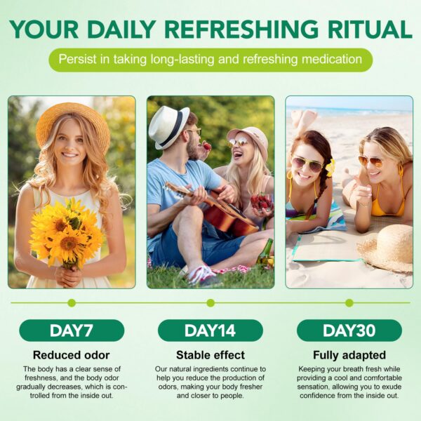 Version 1.0.0 Sección de ingredientes clorofila y menta