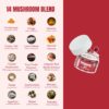 Ingredientes gomitas mezcla hongos Troomy