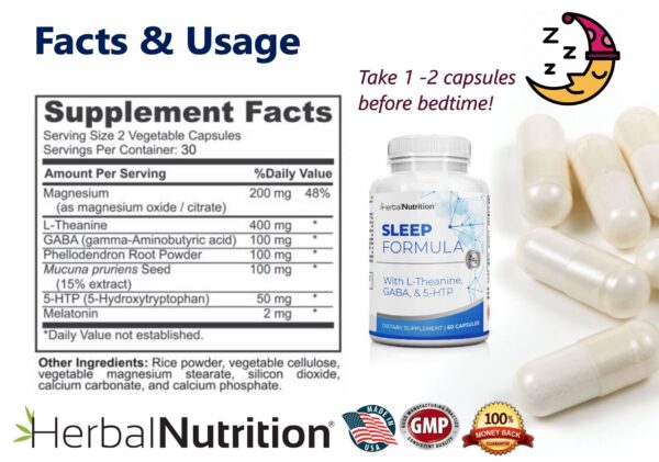 Ingredientes herbales naturales para dormir más profundo y despertar