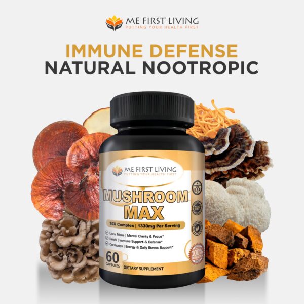 Ingredientes de Me First Living Mushroom Max