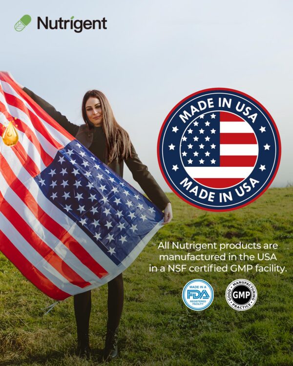 Version 1.0.0 Nutrigent aceite semilla arándano cápsulas orgánicas líquidas